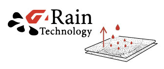 WATERPROOF AND BREATHABLE G-RAIN MEMBRANE