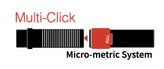 MICRO-METRIC MULTICLICK FASTENING