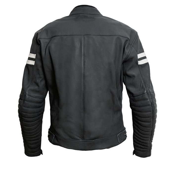 Garibaldi Motorcycle Leather Moka Racer Jacket