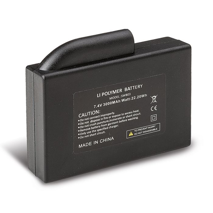 Garibaldi Sottozero Split Heated Gloves 3.000 mAh Battery