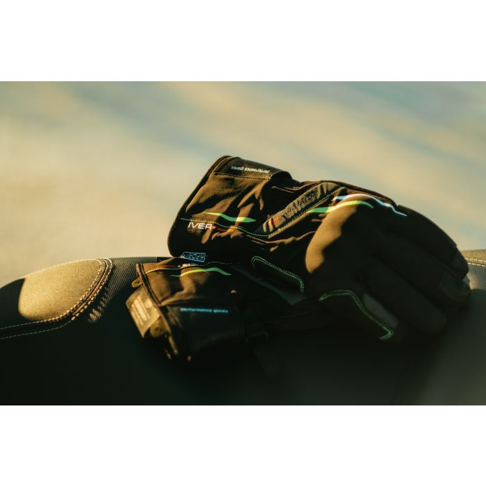 Garibaldi Motorcycle Winter Iver Stripes Primaloft® Gloves