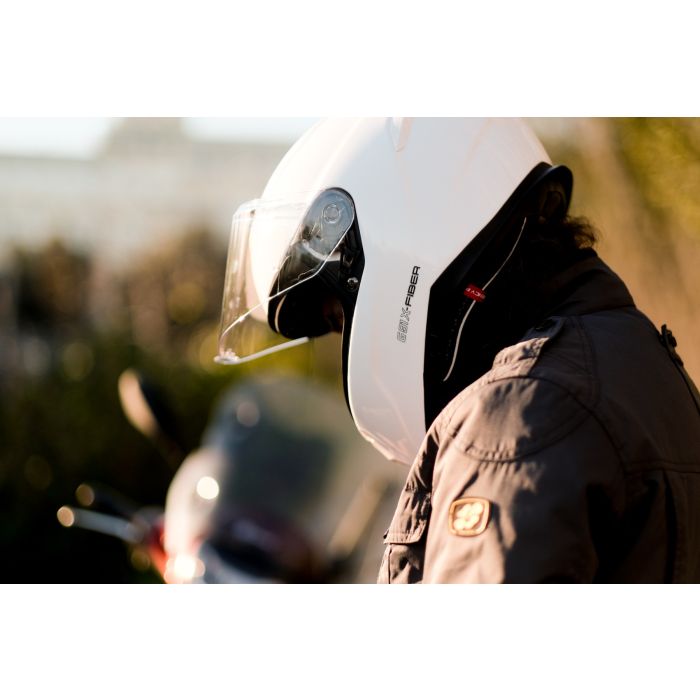 Gari Motorcycle G91X Fiber Click Pinlock Full-face