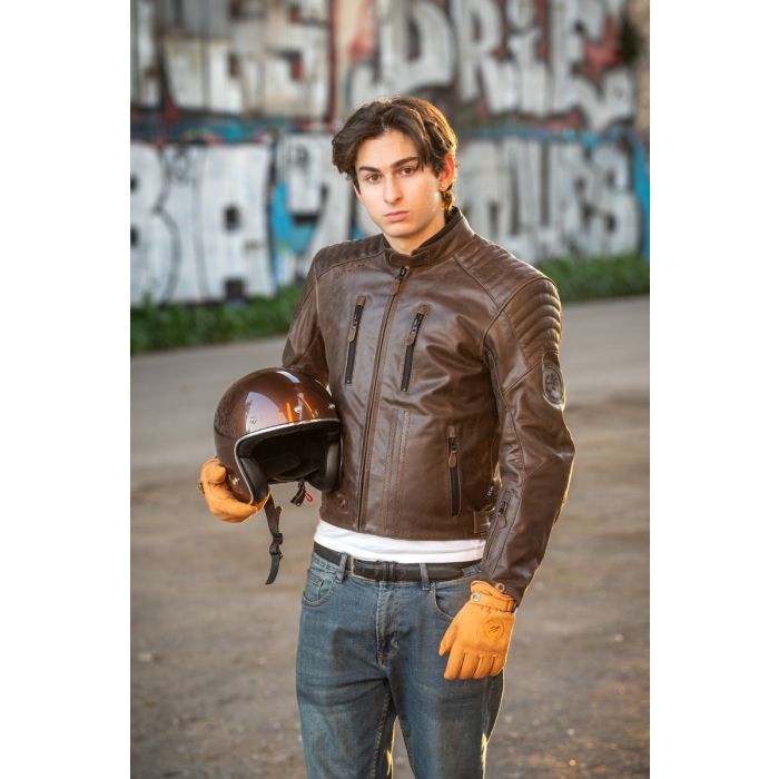Garibaldi Motorcycle Leather Bullrider Jacket