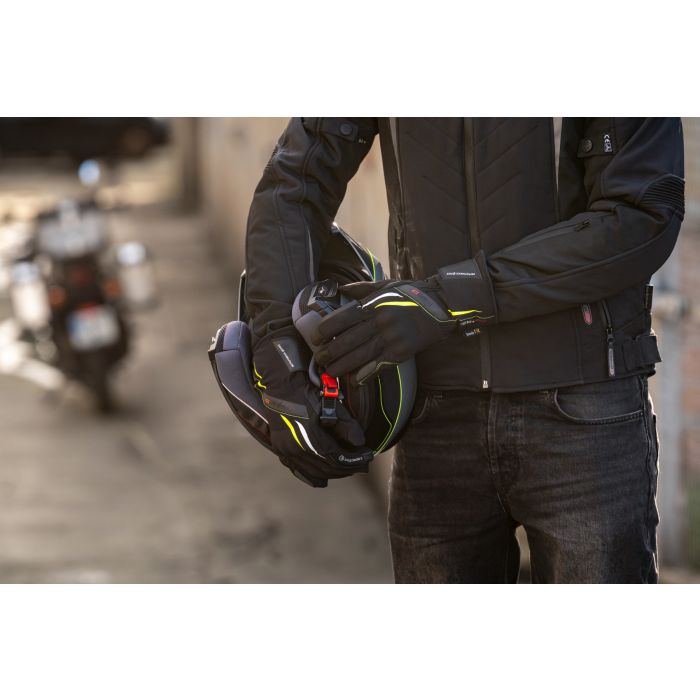 Garibaldi Motorcycle Winter Iver Stripes Primaloft® Gloves