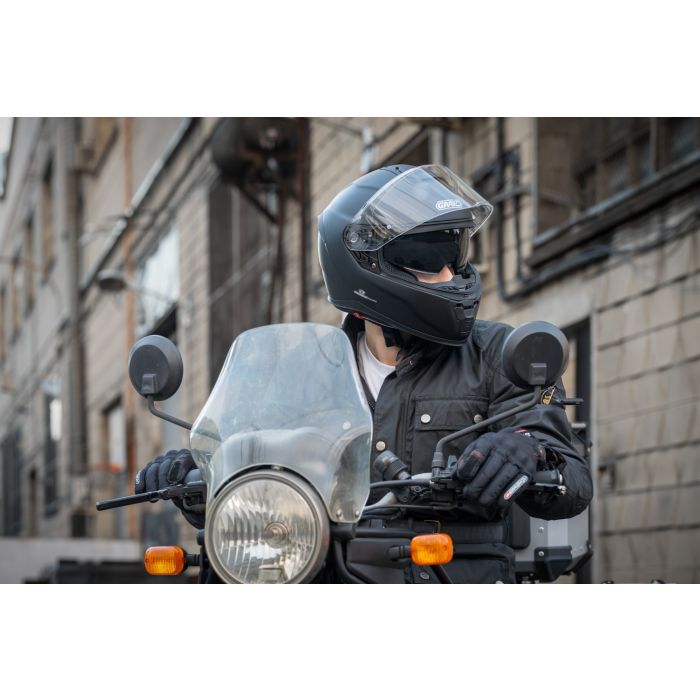 Gari Motorcycle G91X Fiber Click Pinlock Full-face