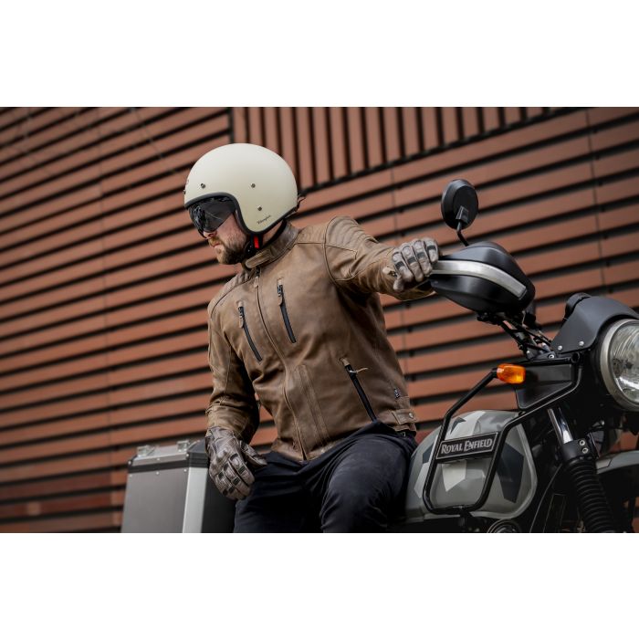 Gari Motorcycle G03X Snap Buttons Fiberglass Open-face