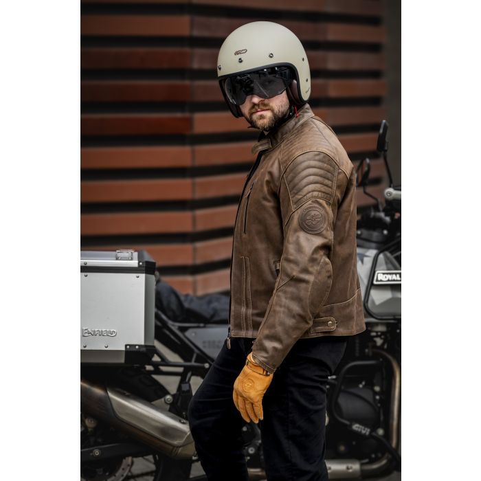 Gari Motorcycle G03X Snap Buttons Fiberglass Open-face