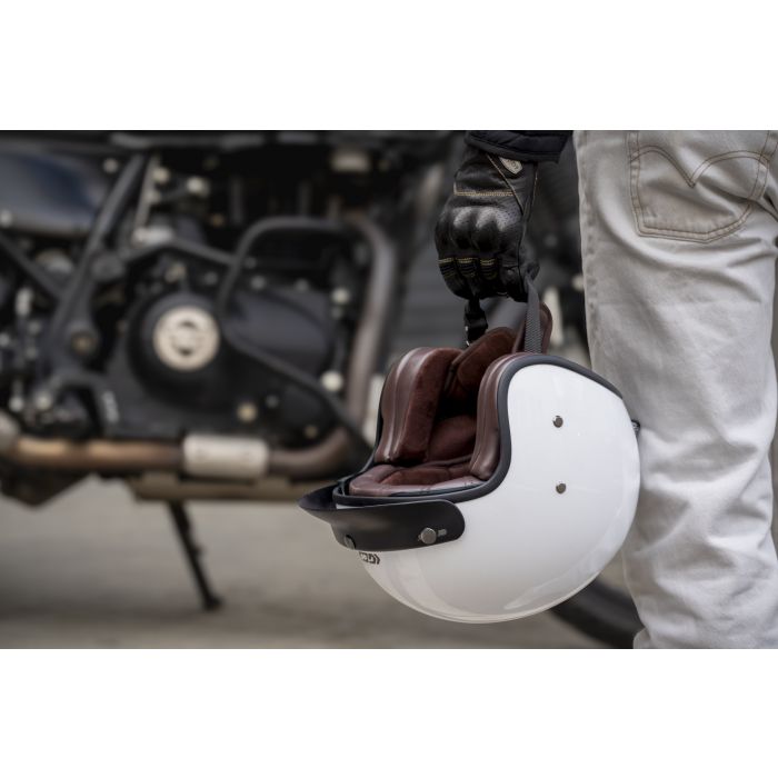 Gari Motorcycle G03X Snap Buttons Fiberglass Open-face