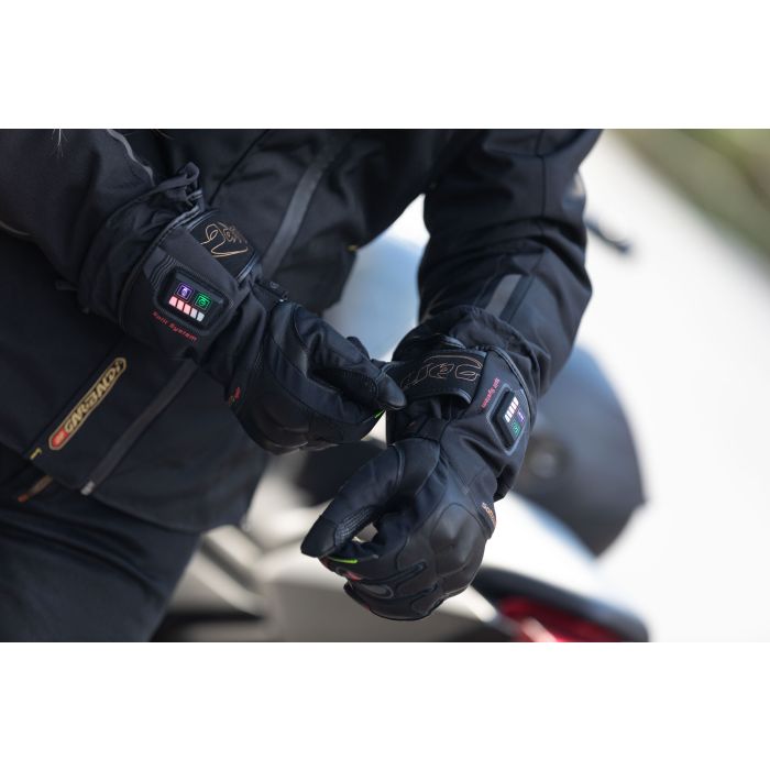 Garibaldi Motorcycle Sottozero Split Lady Heating Gloves