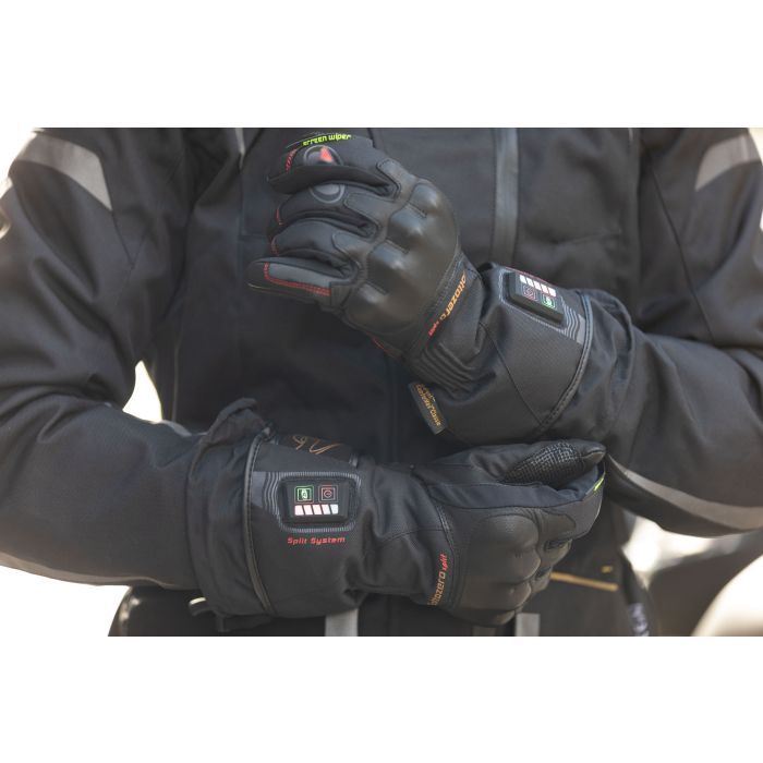 Garibaldi Motorcycle Sottozero Split Lady Heating Gloves