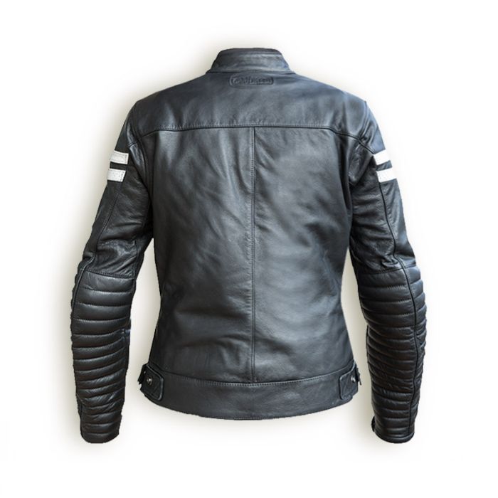 Garibaldi Motorcycle Leather Moka Racer Lady Sas-tec Jacket