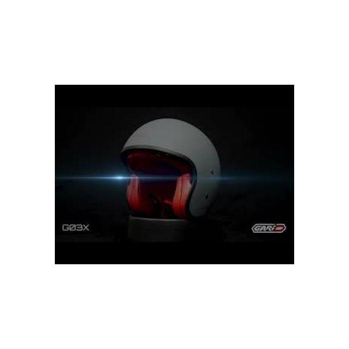 Gari Motorcycle G03X Fiberglass Open-face