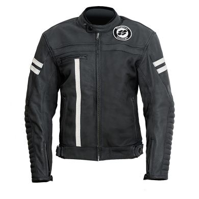 Garibaldi Motorcycle Leather Moka Racer Sas-tec Jacket