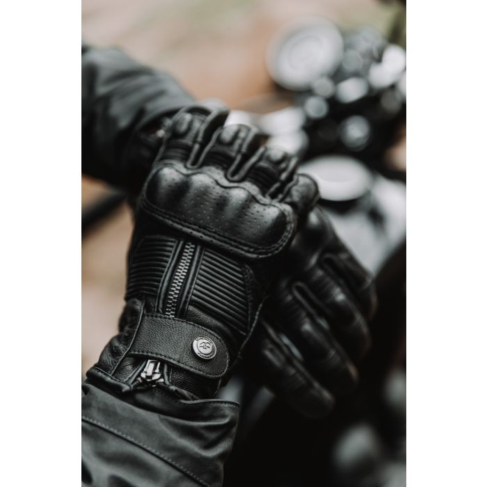 Garibaldi Motorcycle Smoke Vintage Gloves