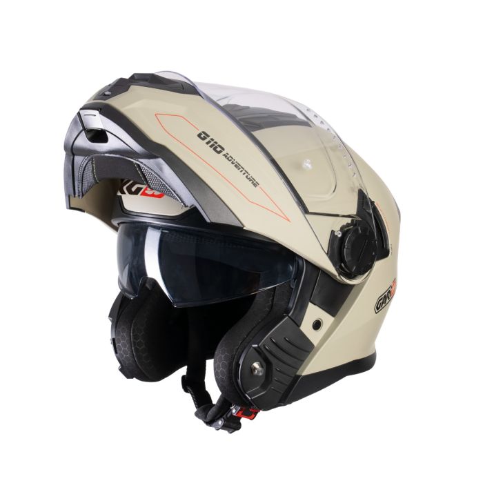 flip up motorcycle helmet india 1Storm Dual Sport Modular Full Face Dual Visor: HJK910 DSPORT Race Blue / S (55-56 cm 21.7-22.0 Inch) ring closure facilitates the strap adjustment and plenty of room is in the inner shell for a Bluetooth headset Indian Motorcycle Modular Matte Helmet,