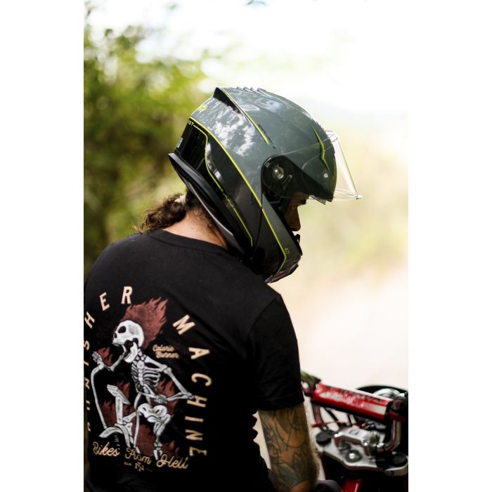 airbrush skull motorcycle helmets Airbrush Skull Helmet Blood Lust Custom Made DOT Skeleton Blood Red Ghost  Rider