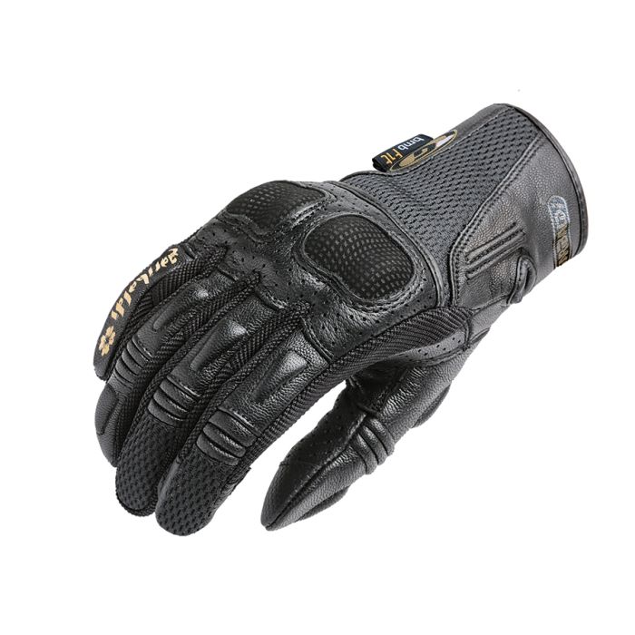 Black and gold motorcycle gloves hotsell